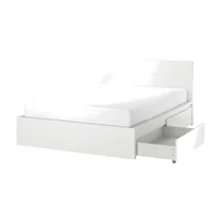 IKEA MALM Bedframe hoog met 4 bedlades