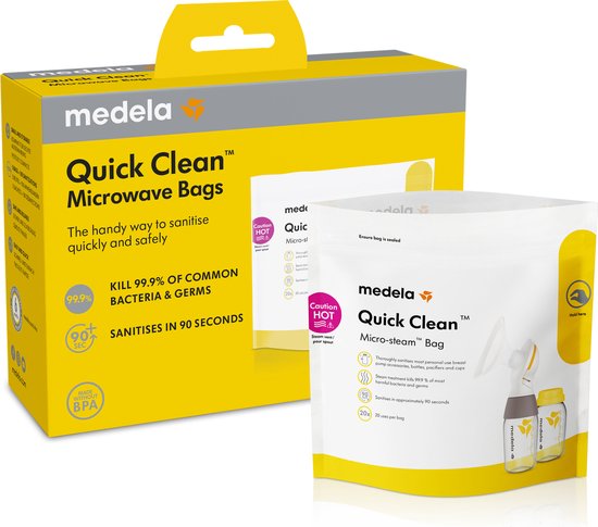 Medela Quick Clean magnetron-sterilisatiezakken