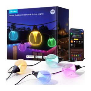 Govee Outdoor Clear Bulb String Lights