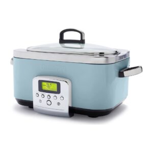 GreenPan Elite Slowcooker 6L Blue Haze