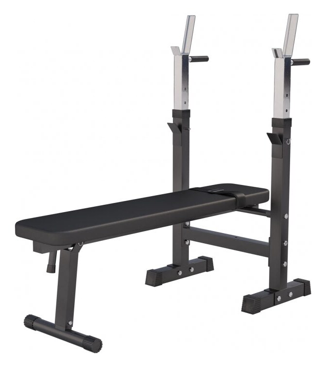 Gorilla Sports Halterbank met Haltersteunen