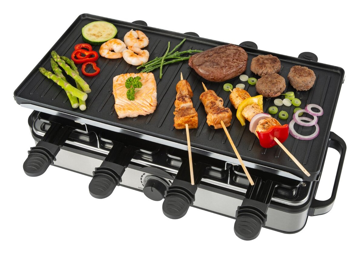 Bourgini Gourmette Raclette Pure 8 personen
