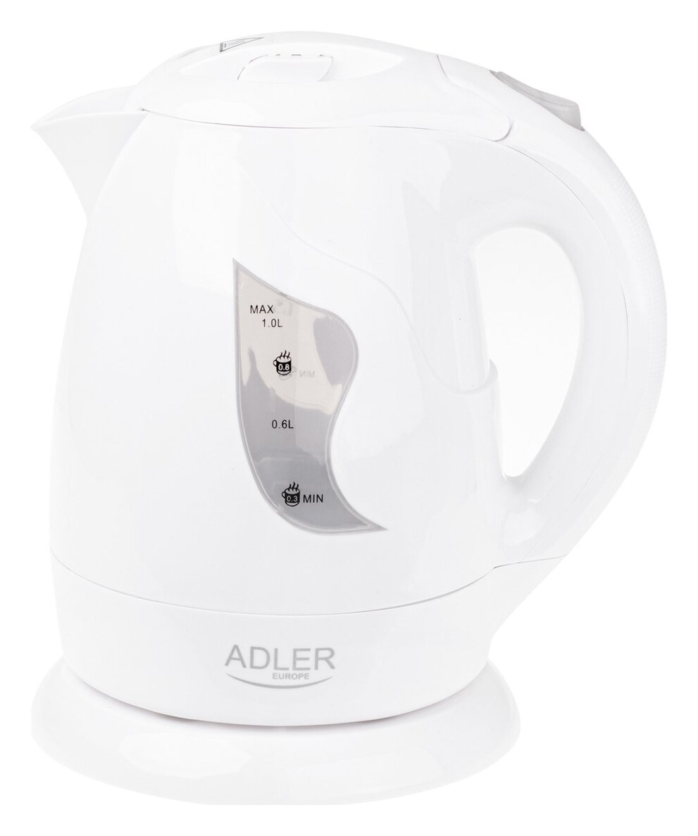 ADLER AD 08W elektrische waterkoker, wit