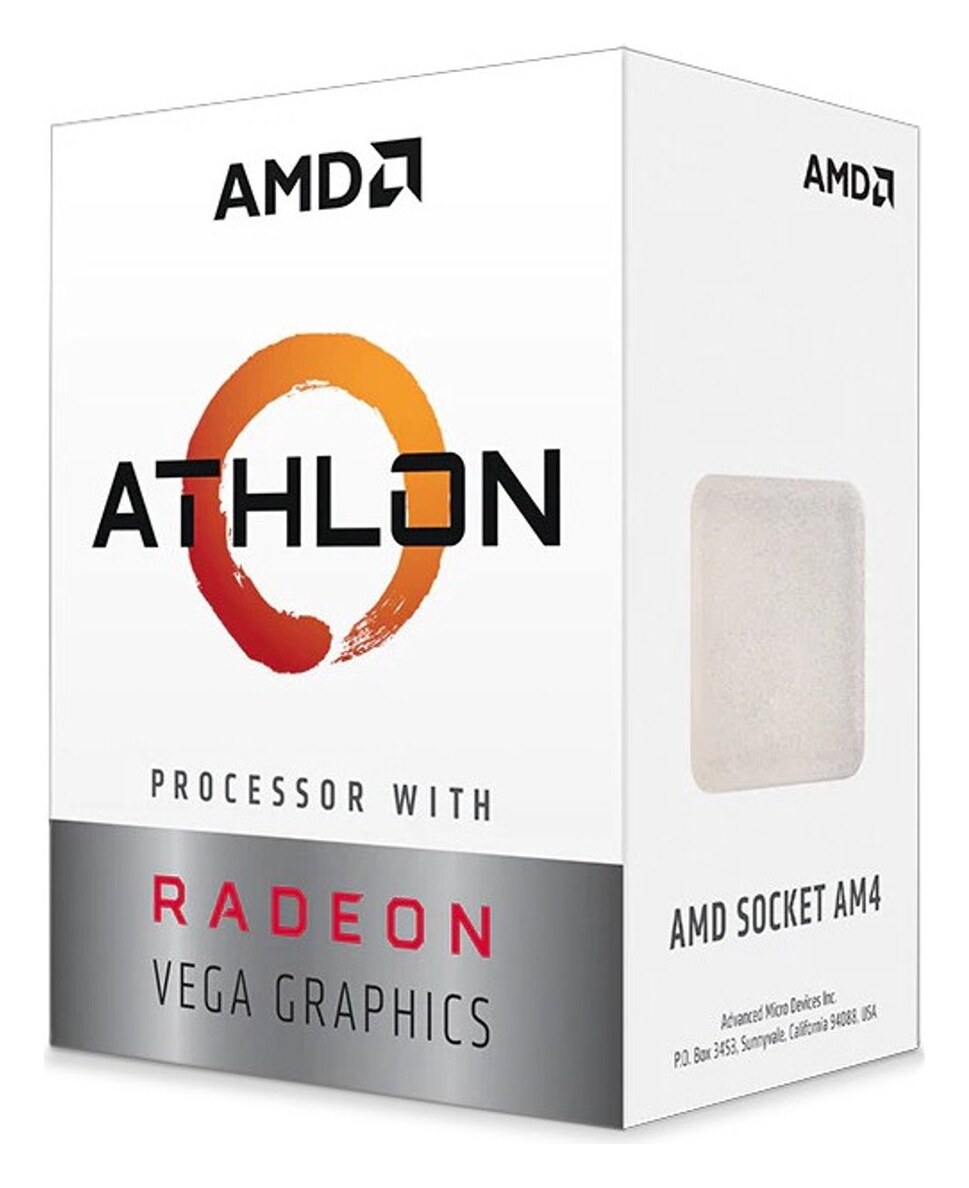 AMD Athlon 3000G processor 3,5 GHz 4 MB L3 Doos