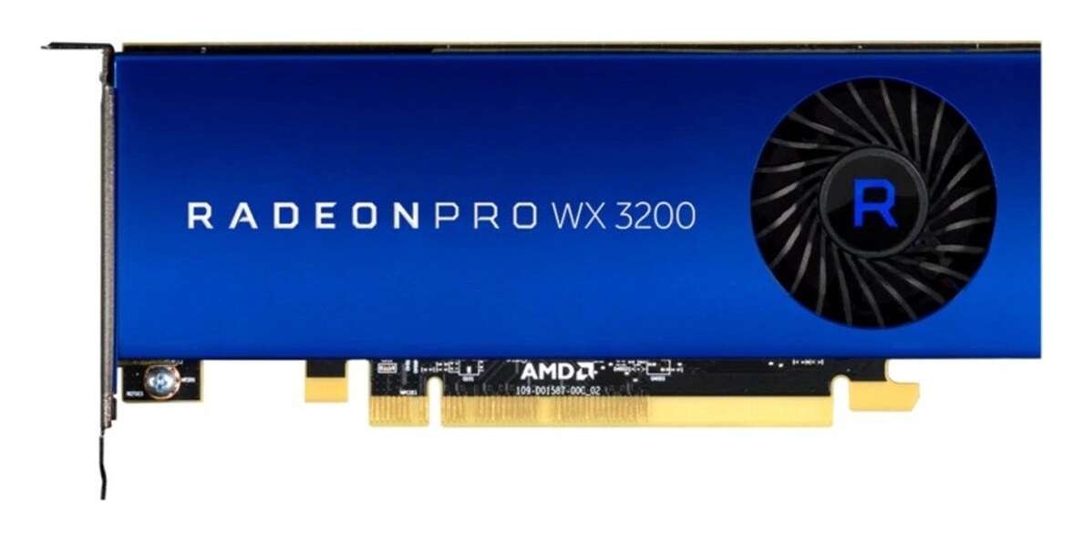AMD Radeon Pro WX 3200 - Videokaart