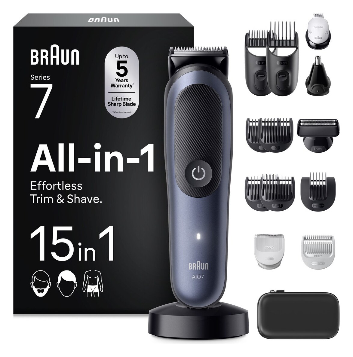 Braun All-in-One Series 7 AIO7580 Style Kit