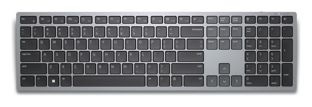 Dell Multi-Device KB700 / Pro Plus Keyboard (grijs, US International)