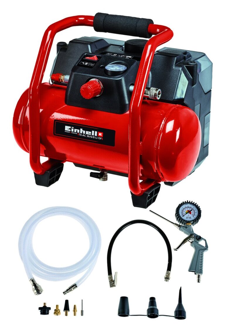 Einhell TE-AC 36/6/8 Li OF Solo (accu, zonder accu en lader)