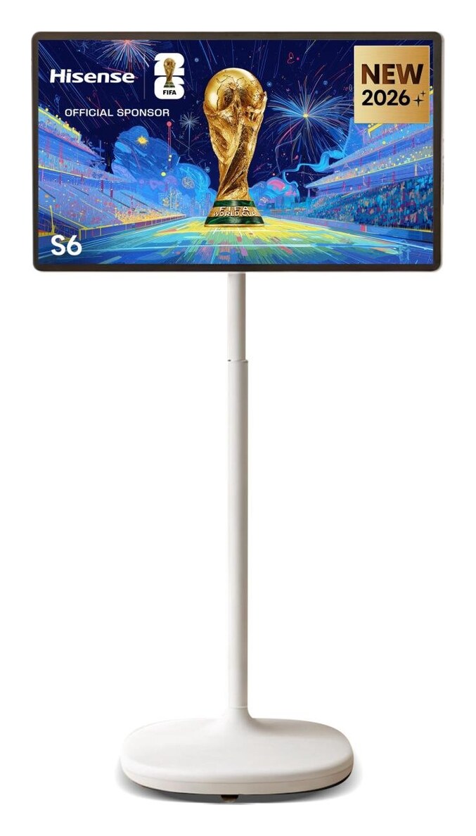 Hisense RoamView 32S6S (32 inch draagbare 4K-touchscreen-tv)