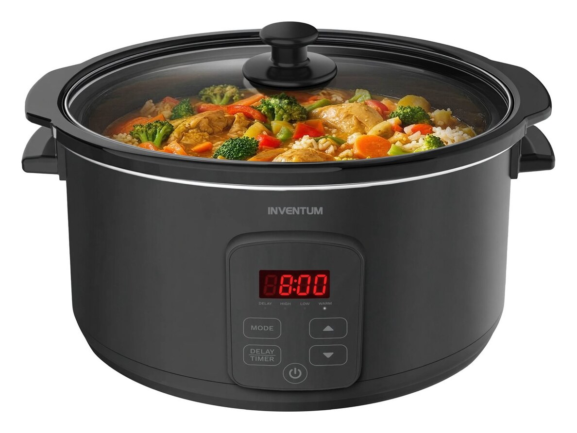 Inventum SC601B Slowcooker 6 L