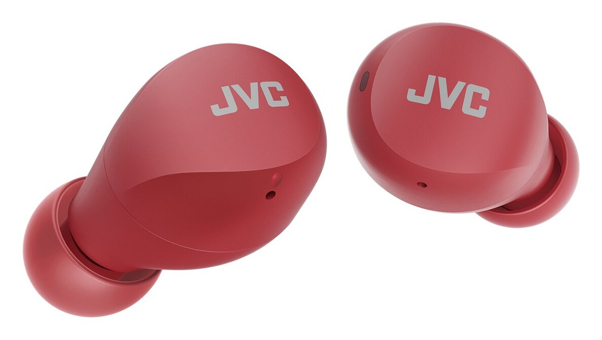 JVC HA-A6T Gumy Mini (rood) true wireless oordopjes