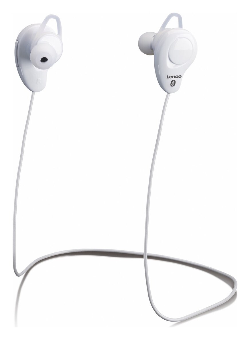 Lenco EPB-015WH Bluetooth-sport-in-ear (wit)