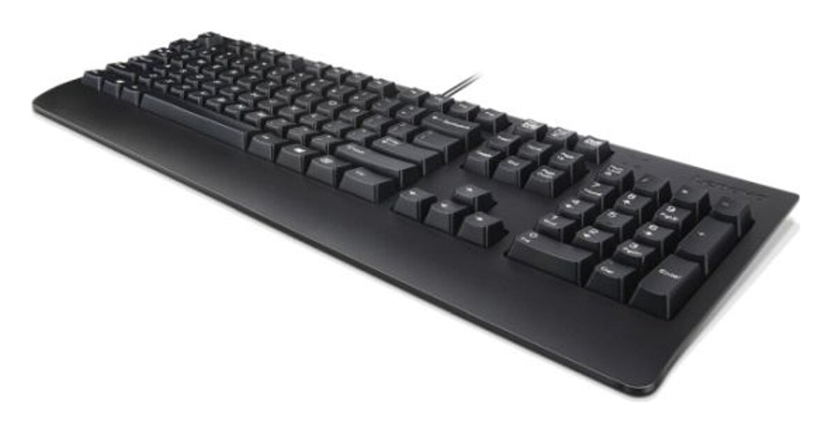 Lenovo 4X30M86918 (USB, QWERTY, zwart)