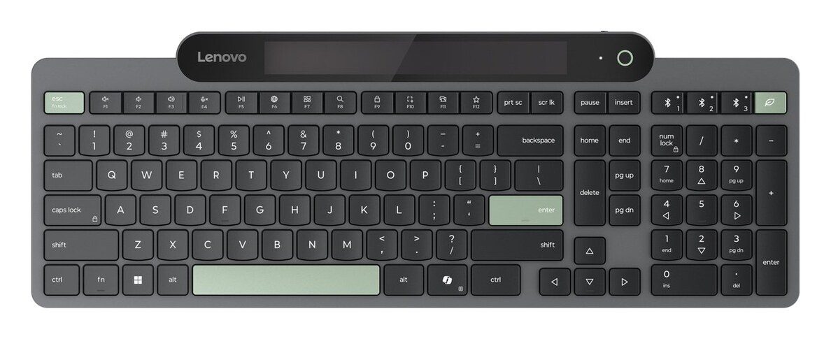 Lenovo Self-Charging Bluetooth Keyboard (4Y41R69494, US Euro 103P)