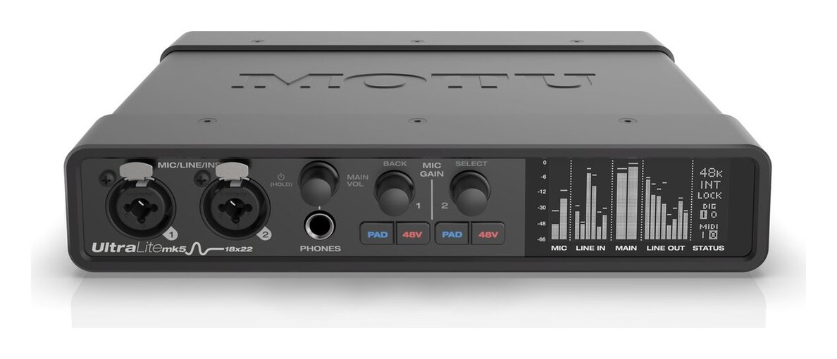 Motu UltraLite mk5 USB-C audio interface