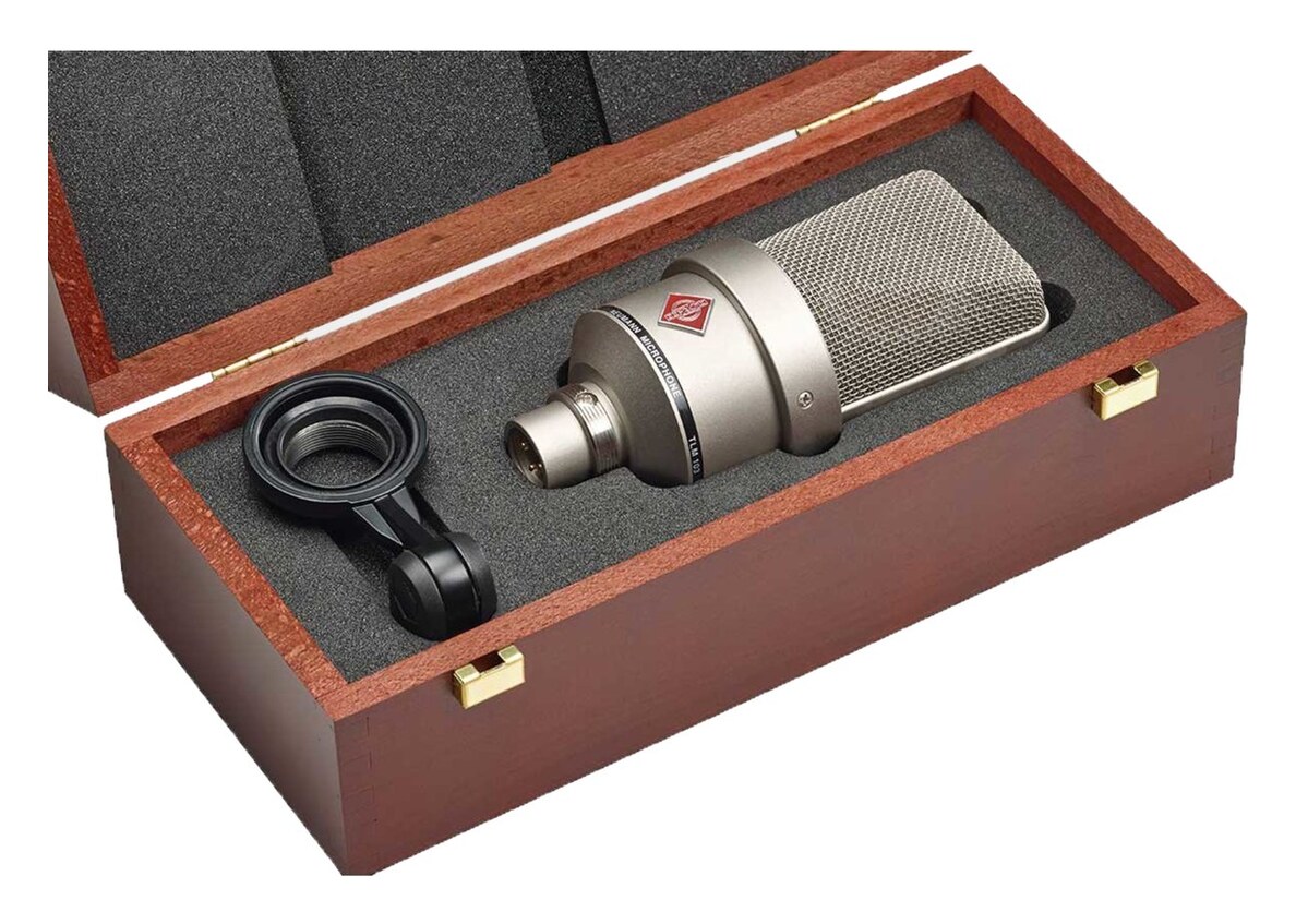 Neumann Tlm 103 Nikkel Microfoon voor podiumpresentaties