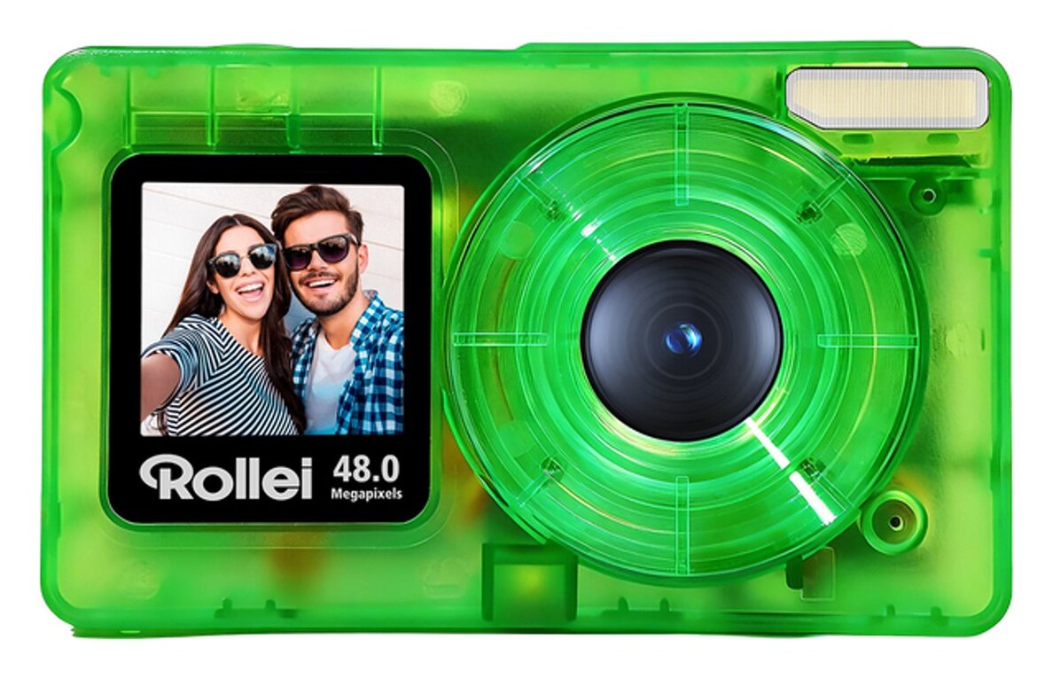 Rollei Compactline Pocket Transparent Green