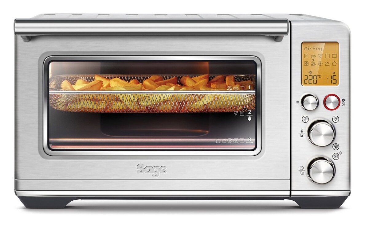Sage the Smart Oven Air Fryer SOV860 (RVS, 22 L airfryer-oven)