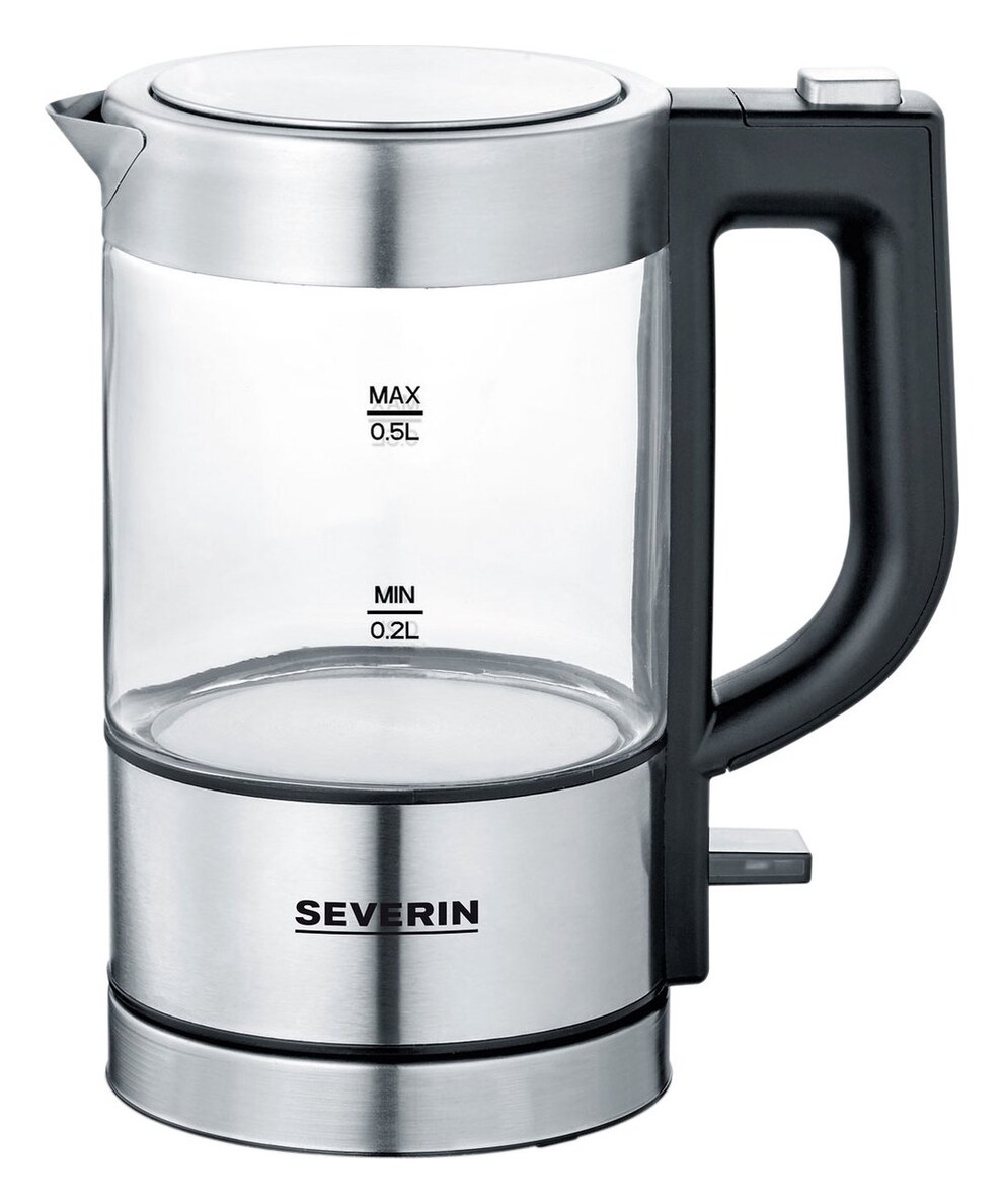 Severin WK 3472 Mini Glas-Wasserkocher 0,5 L
