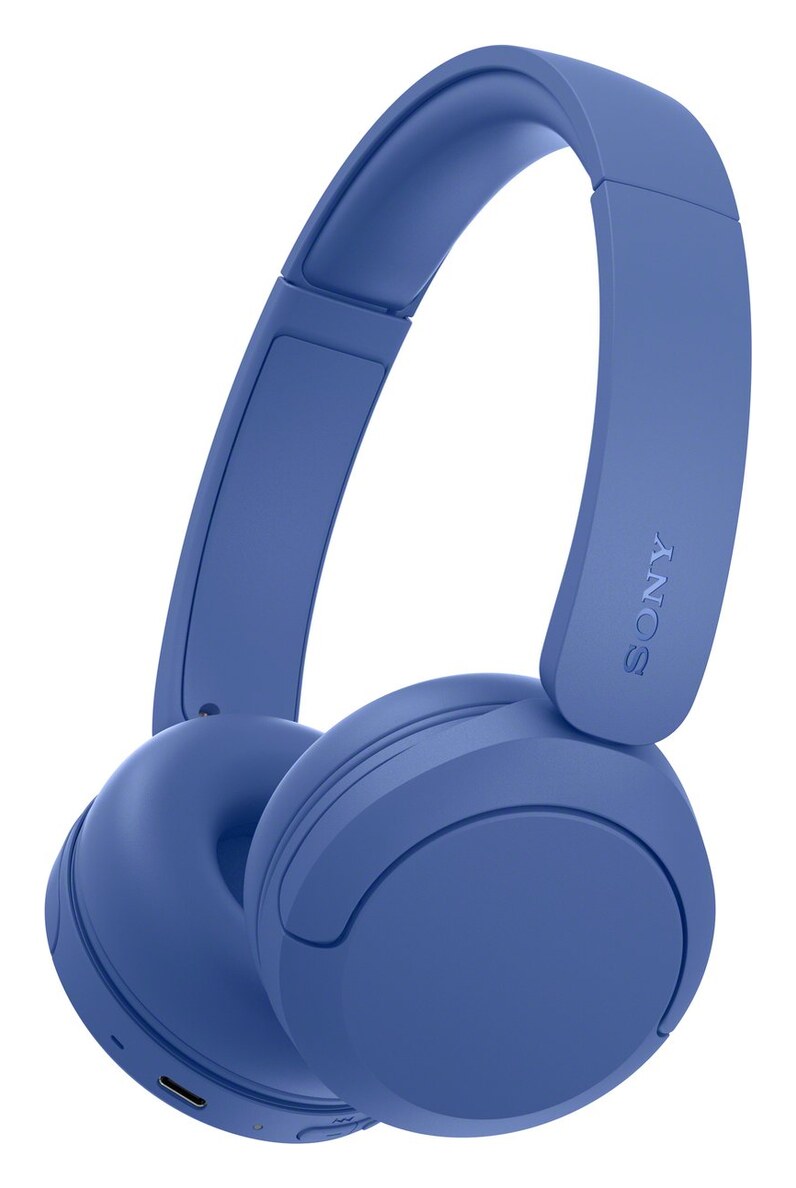 Sony WH-CH535 - draadloze on-ear, kobalt blauw