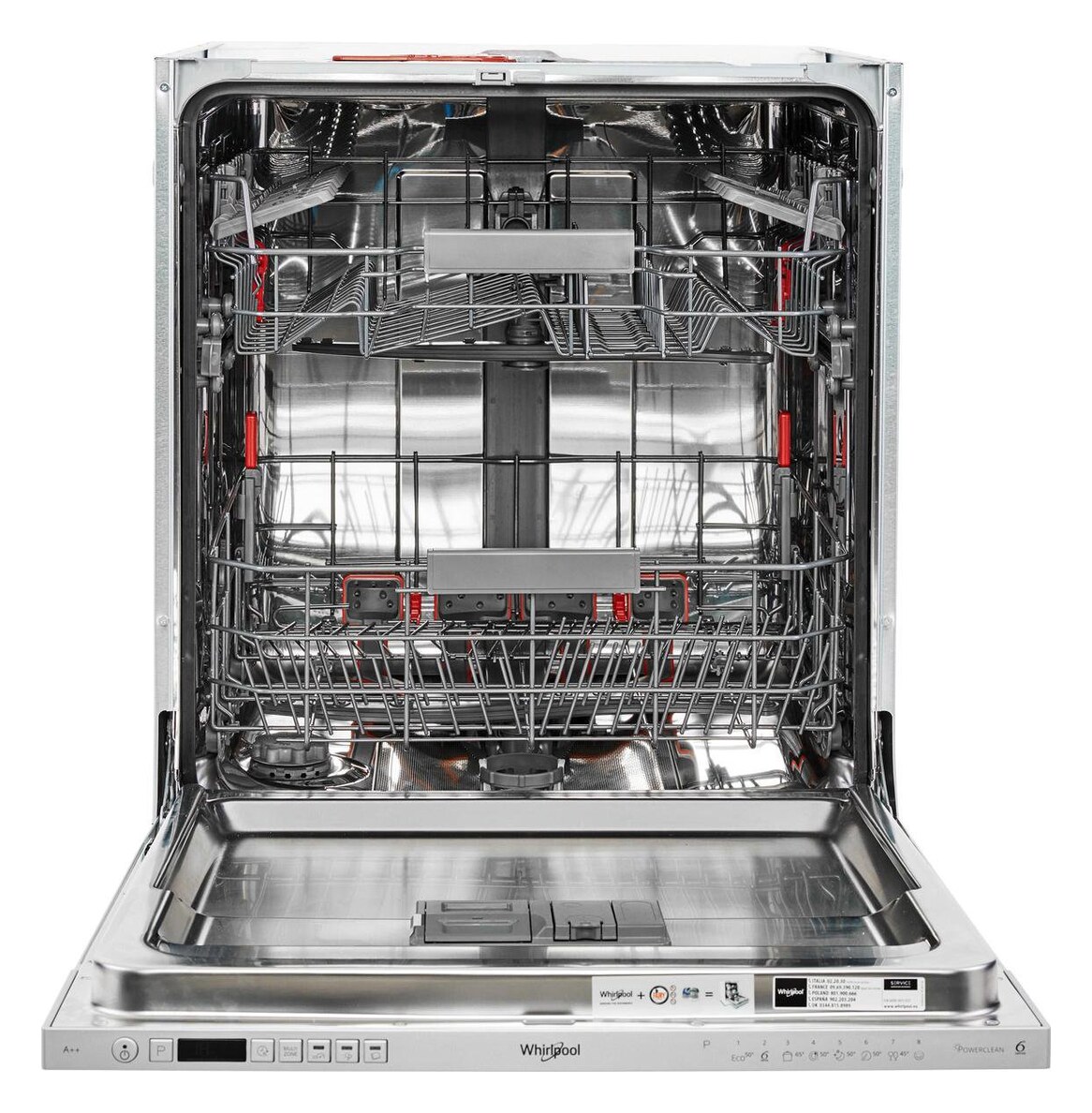 Whirlpool WCIC 3C26 PE volledig geïntegreerde vaatwasser 60 cm