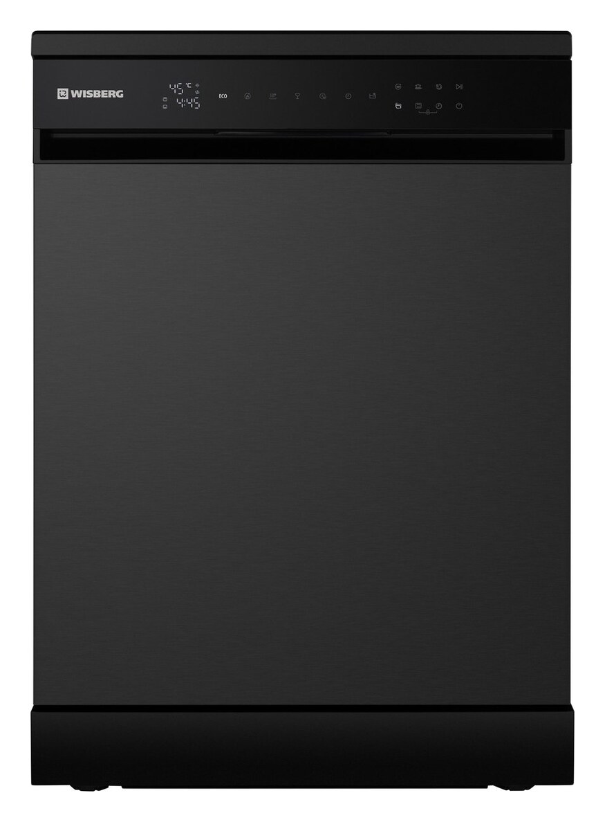 Wisberg WBDW40ABP vrijstaande vaatwasser 60 cm (zwart)