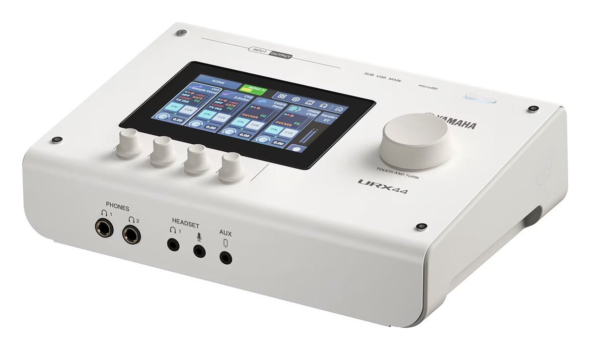 Yamaha URX44 USB-C audio interface wit