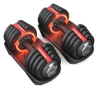 SONGMICS Verstelbare Dumbbellset (2×18 kg)