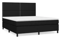 vidaXL Boxspring Set 140x200 met LED-hoofdbord
