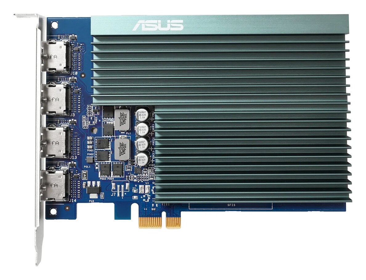 ASUS GT730-4H-SL-2GD5 (GT 730 2GB GDDR5, 4x HDMI, PCIe x1, passief)
