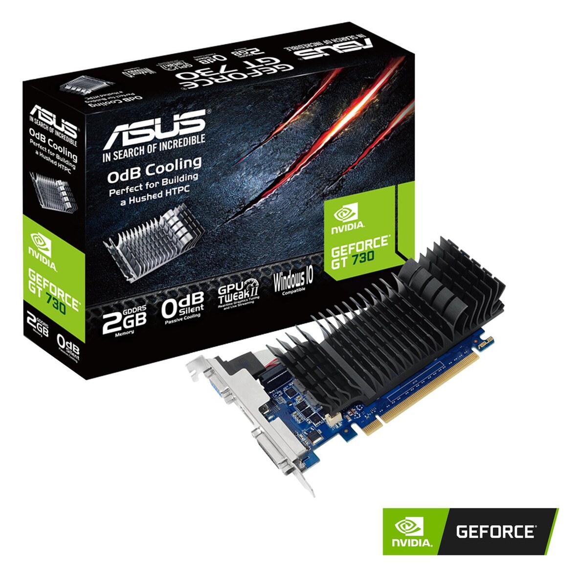 ASUS GT730-SL-2GD5-BRK (GT 730 2GB GDDR5, passief)