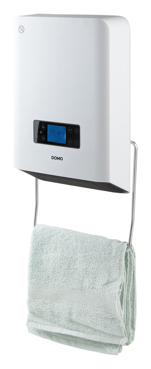 Domo DO7353H Smart keramische badkamerkachel 2100 W (wandmontage)