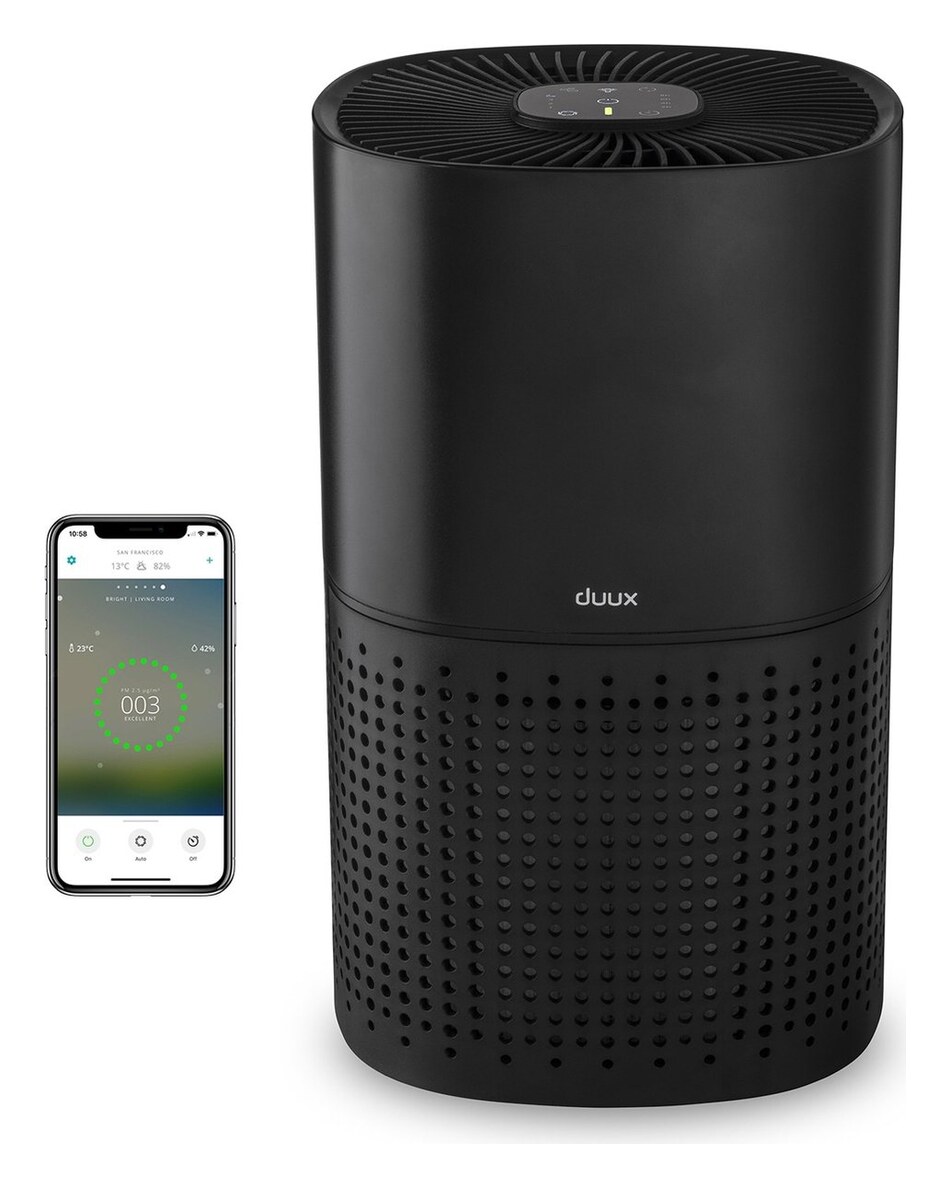 Duux Bright Smart luchtreiniger (zwart, 1e generatie)