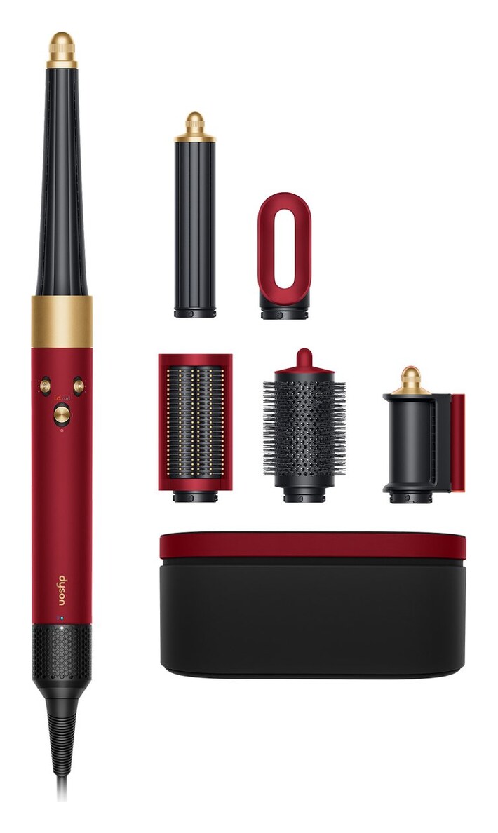 Dyson Airwrap i.d. Straight+Wavy (Red Velvet/goud)