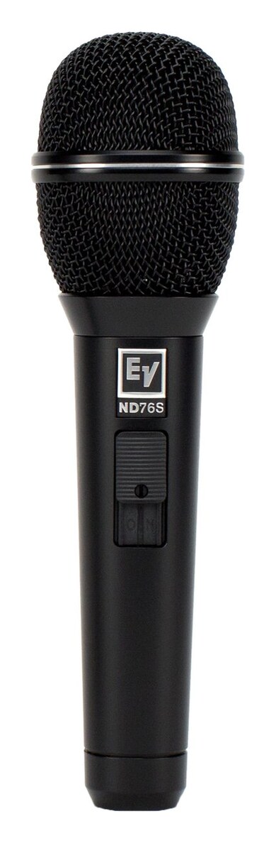 Electro-Voice ND76S dynamische zangmicrofoon (met aan/uit-schakelaar)