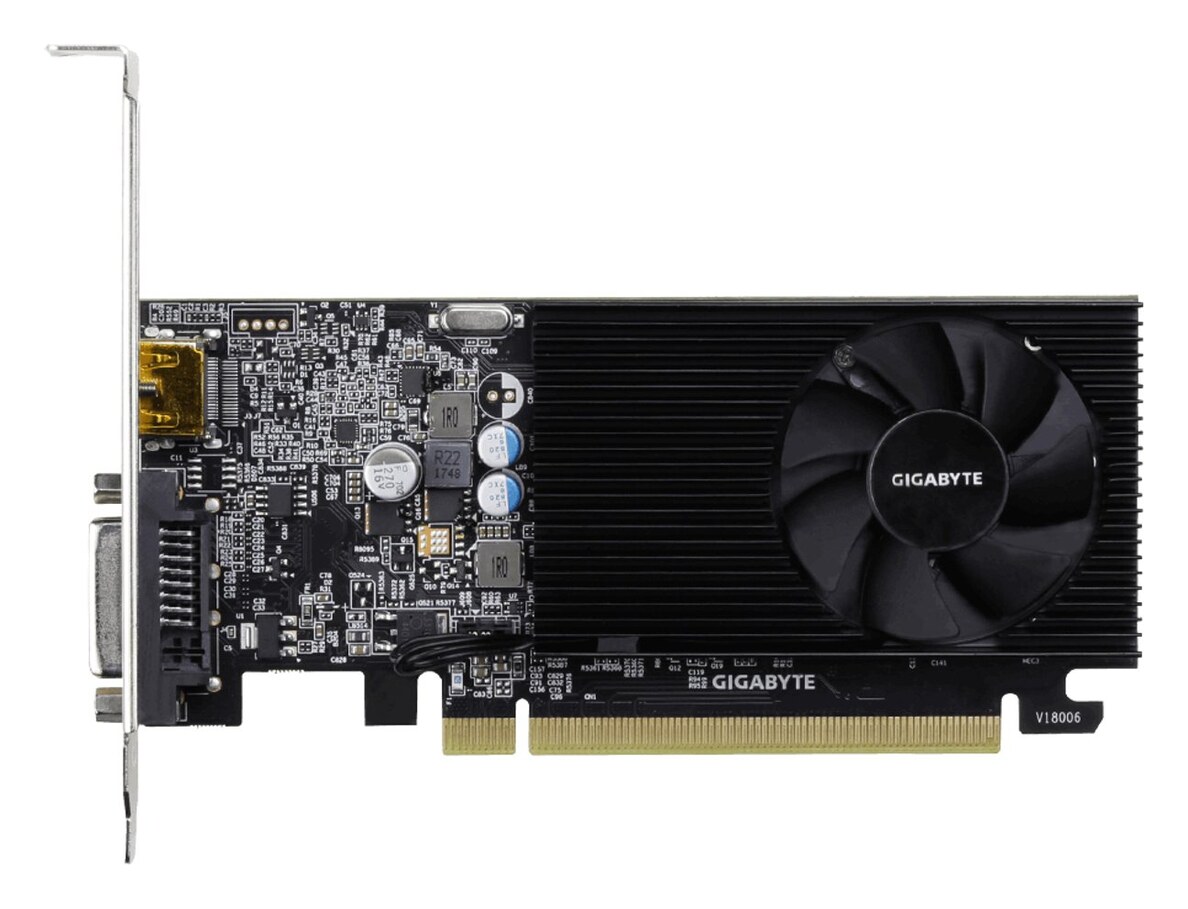 Gigabyte GV-N1030D4-2GL (GT 1030 2GB DDR4, low profile, 1 ventilator)