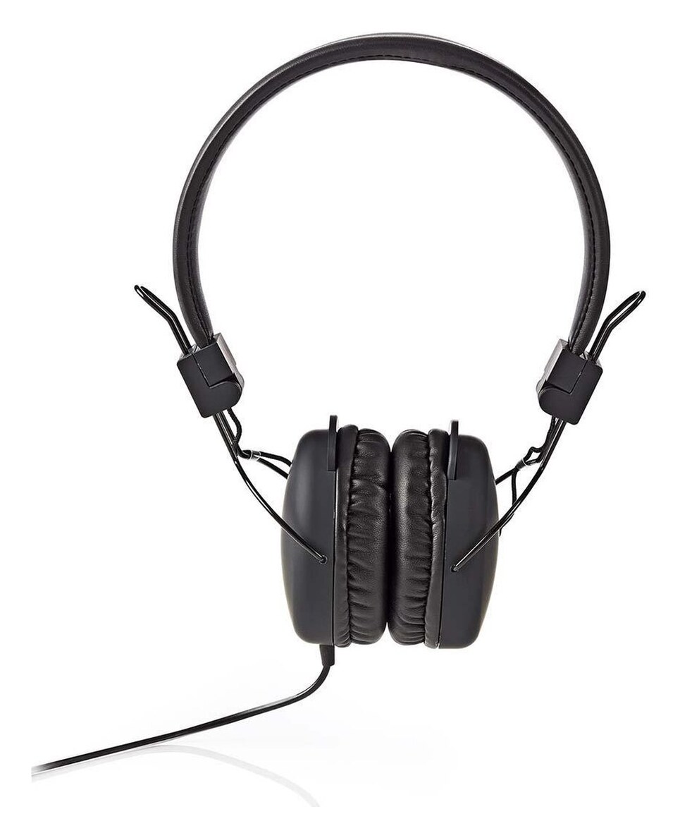 Nedis HPWD1100BK bedrade on-ear koptelefoon (zwart)