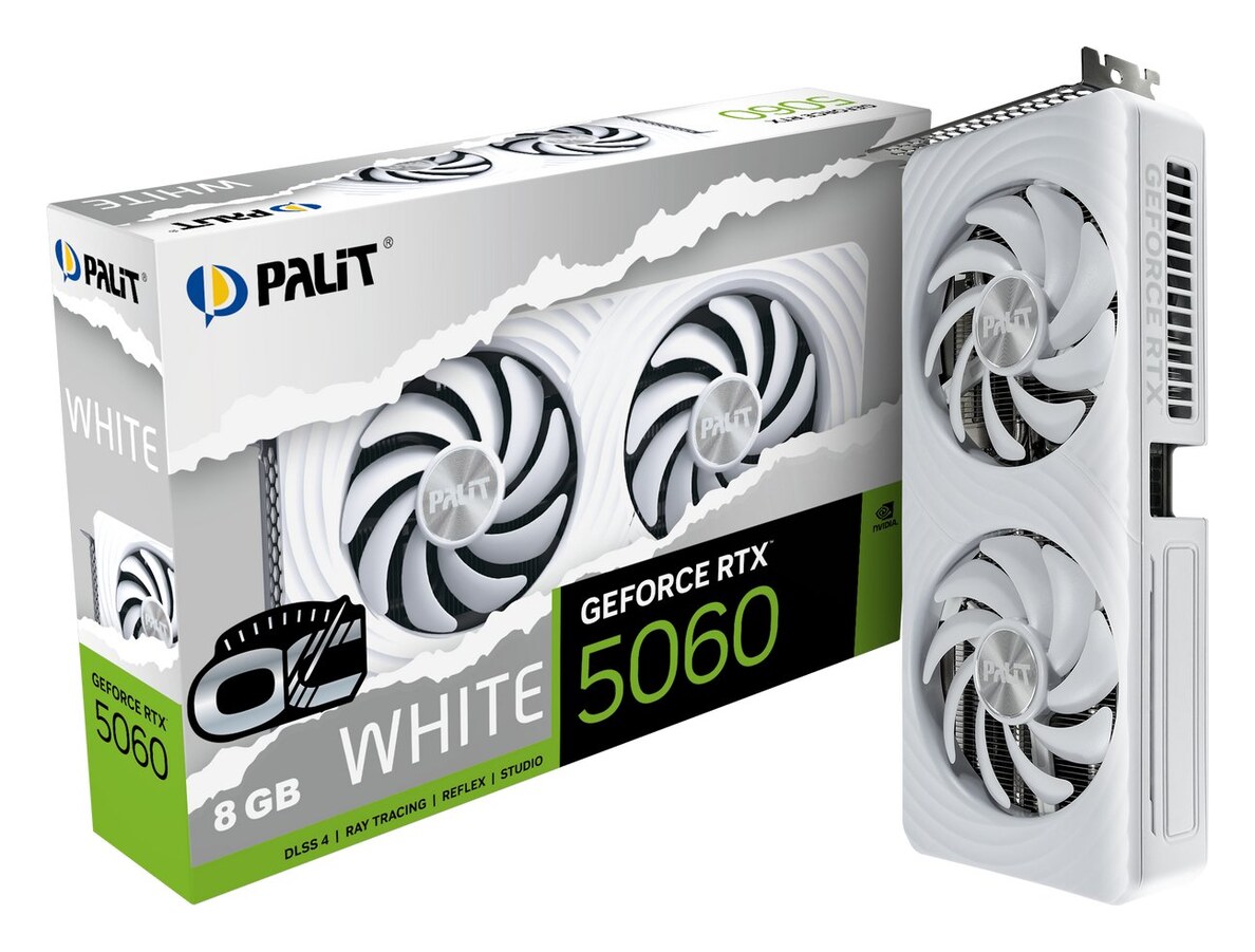 Palit GeForce RTX 5060 White OC (NE75060U19P1-GB2063M)