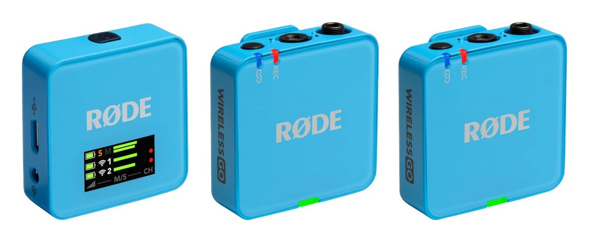 RØDE Wireless GO III blauw