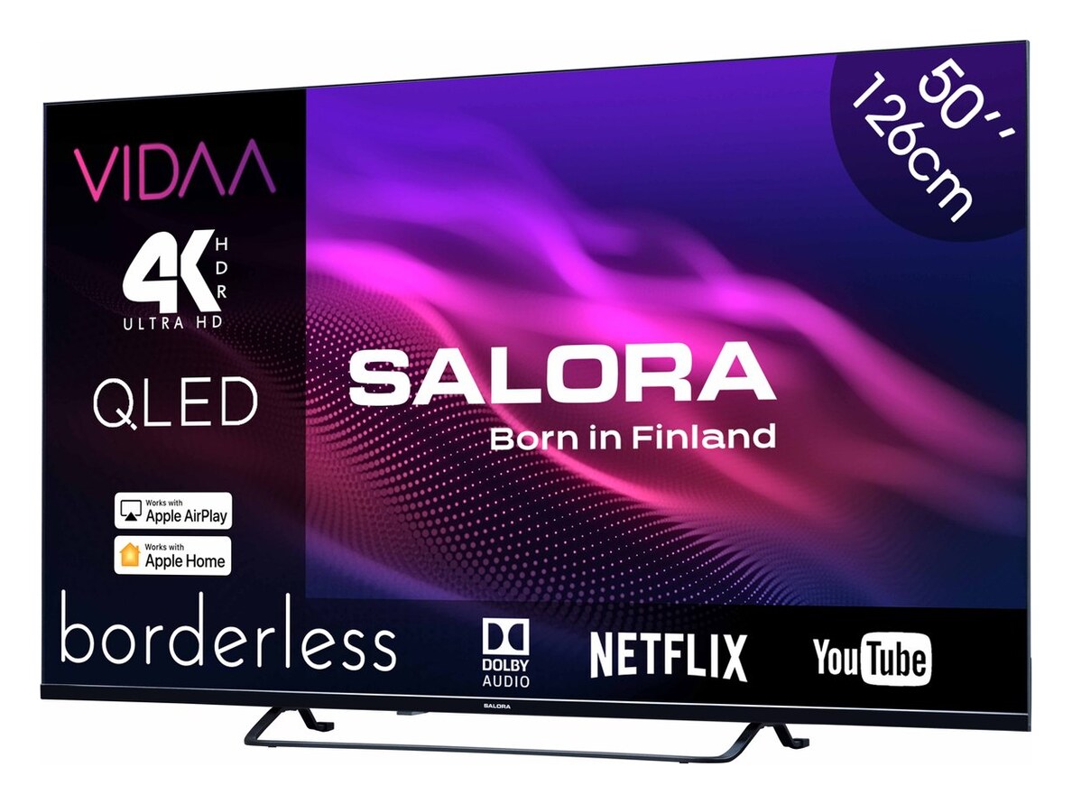 Salora QLED50UV1 (50 inch 4K QLED, VIDAA)