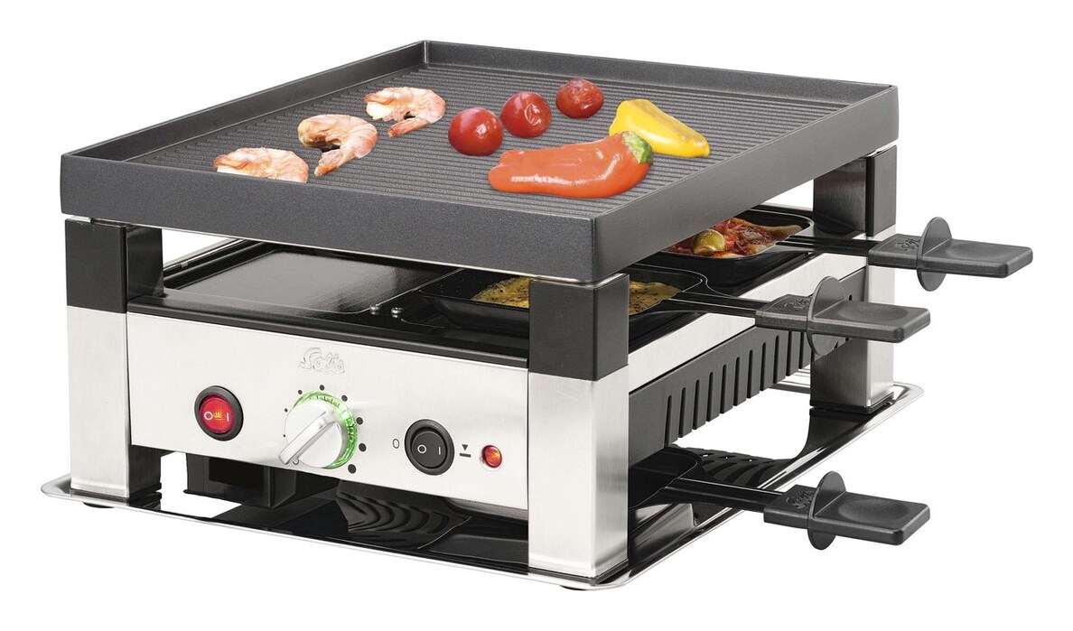 Solis Raclette & Pizza Grill for 4 (type 7910)