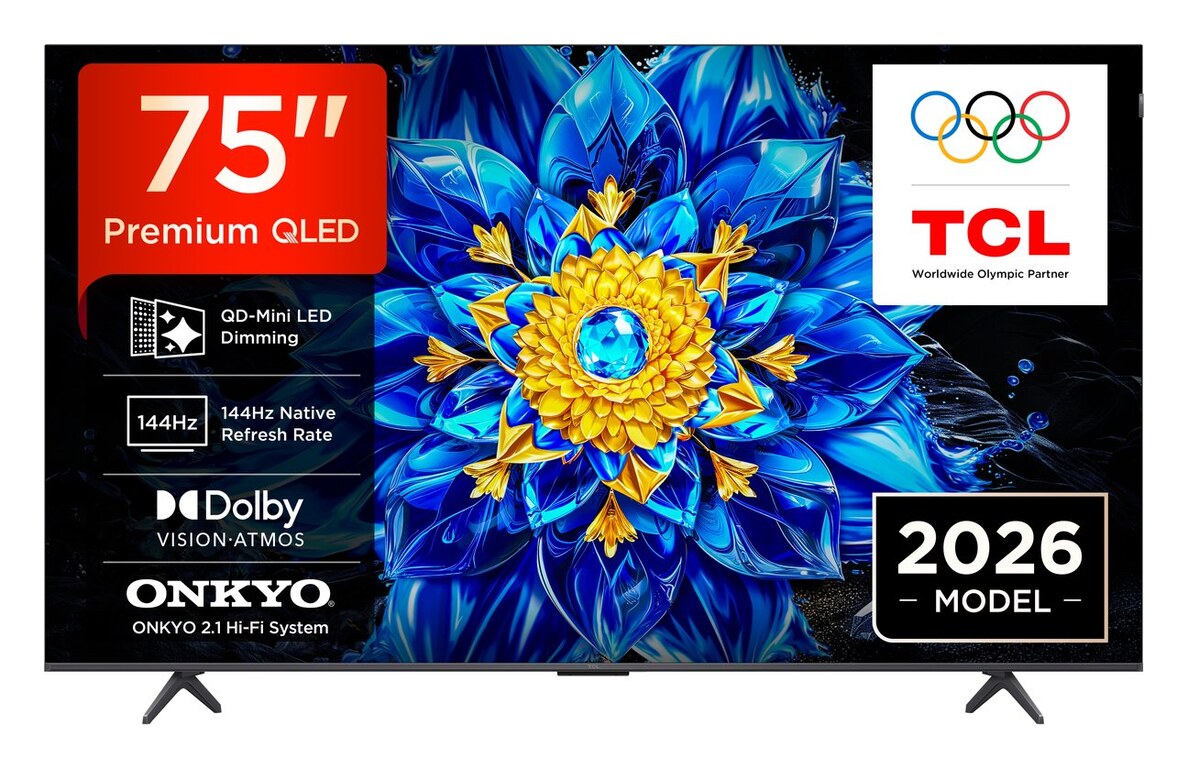 TCL P8L 75 inch QD-Mini LED Google TV (2026, 75P8L)