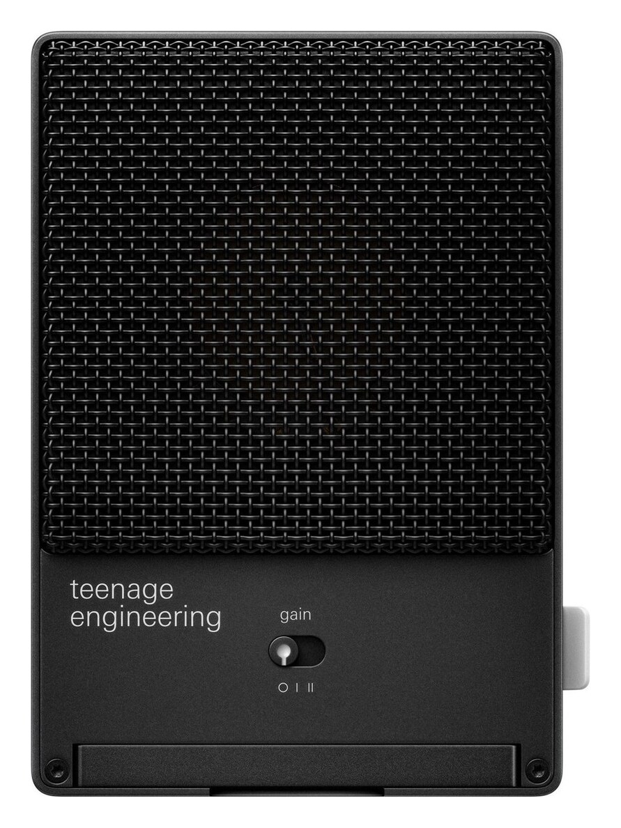 Teenage Engineering CM-15 Black grootmembraan condensatormicrofoon (USB/mini-XLR/minijack)
