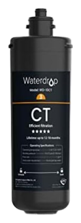 Waterdrop TSA (WD-TSA-10) 3-traps ondergootsteenfilter, directe aansluiting