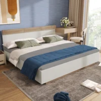 FloraGrace Zwevend Bedframe 140x200 met Hoofdbord